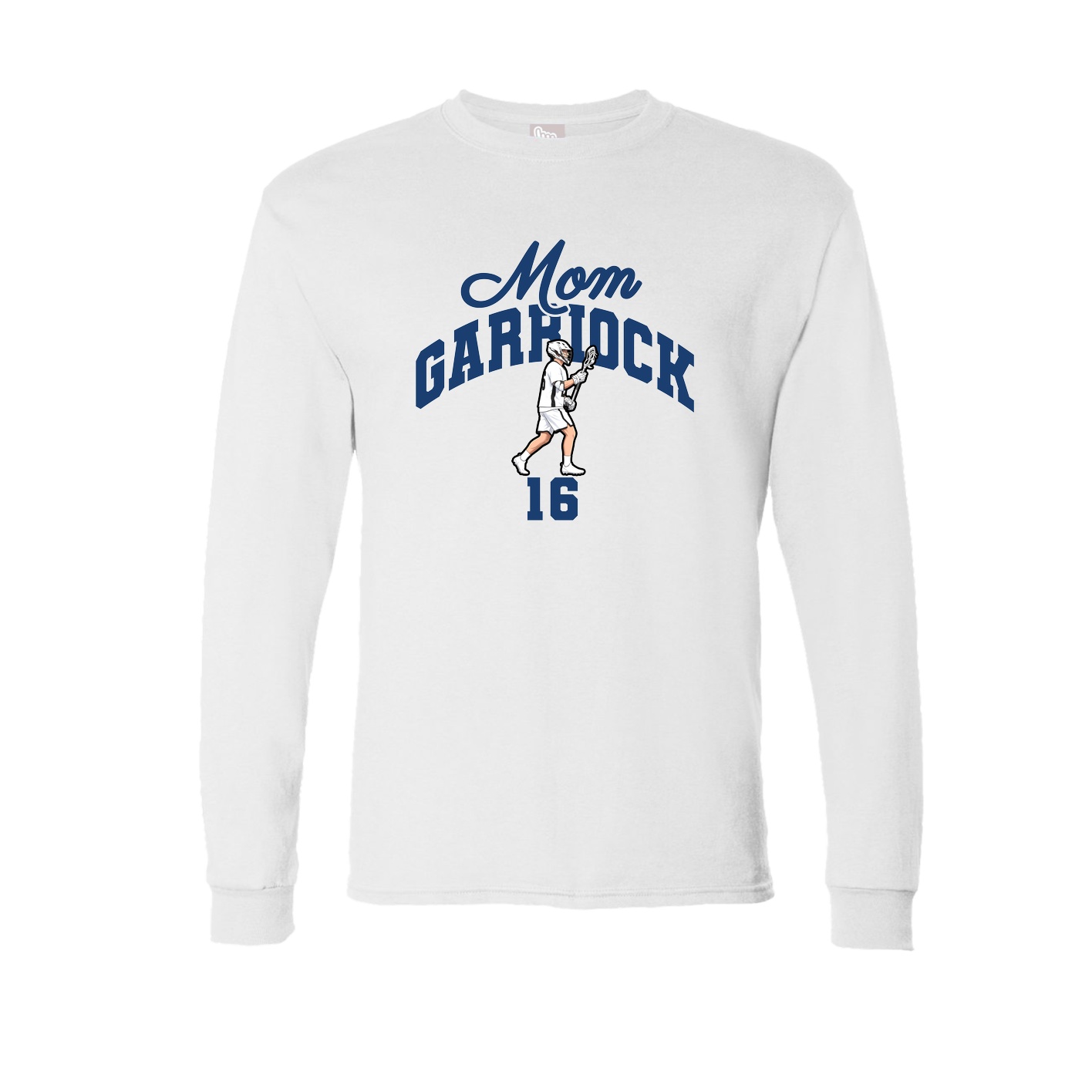 Long Sleeve Tee — Mothers Day Arch in White