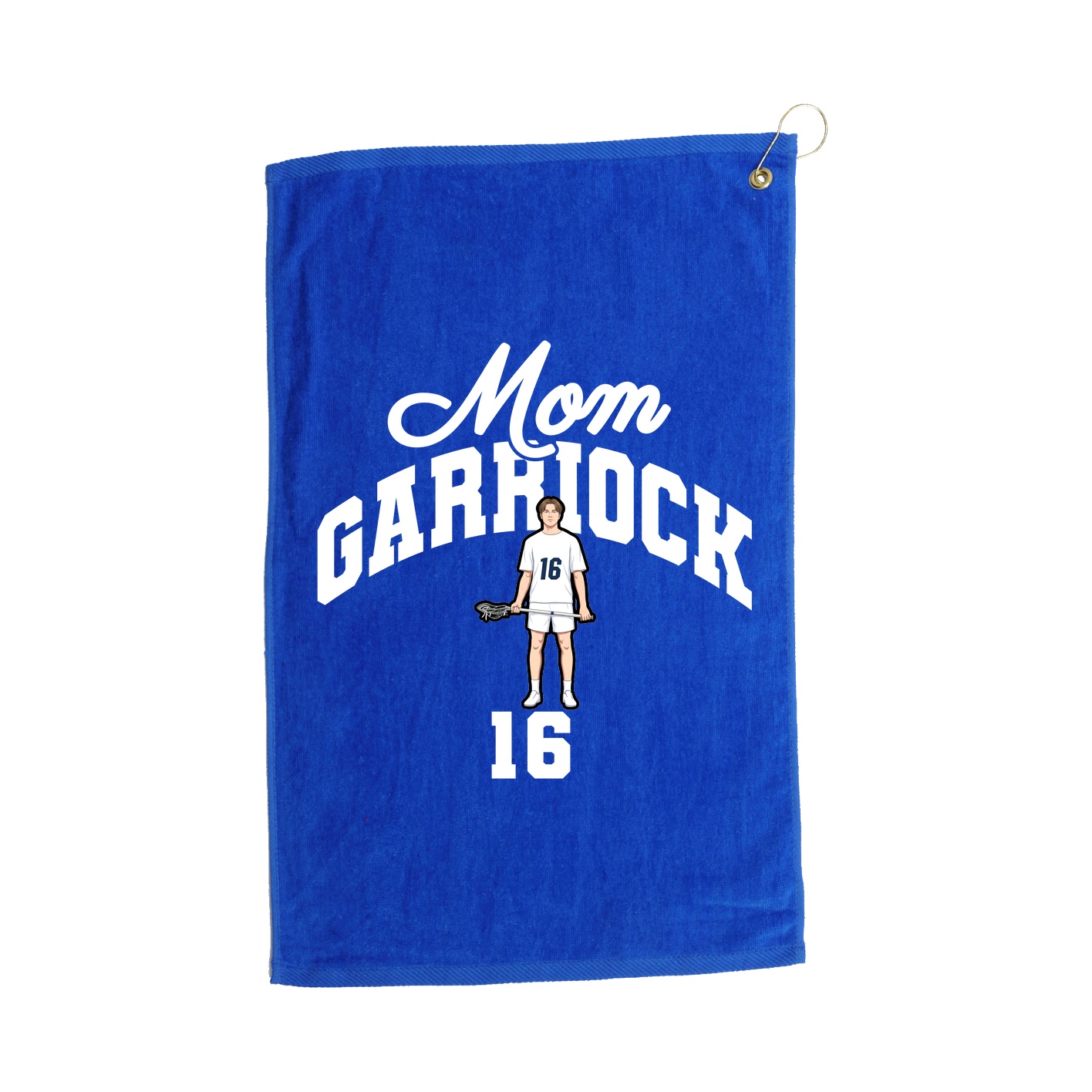 Golf Towel — Mothers Day Arch in Royal