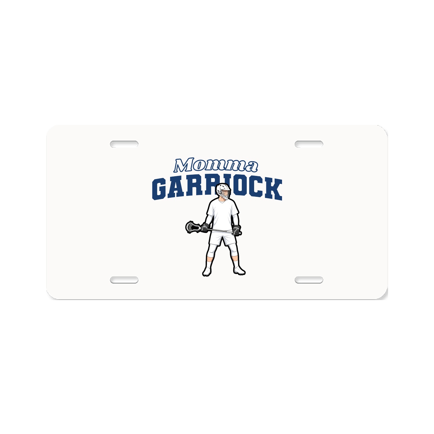 License Plate — Mothers Day Block in Classic