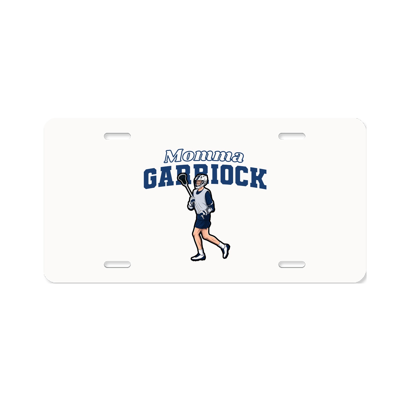 License Plate — Mothers Day Block in Classic