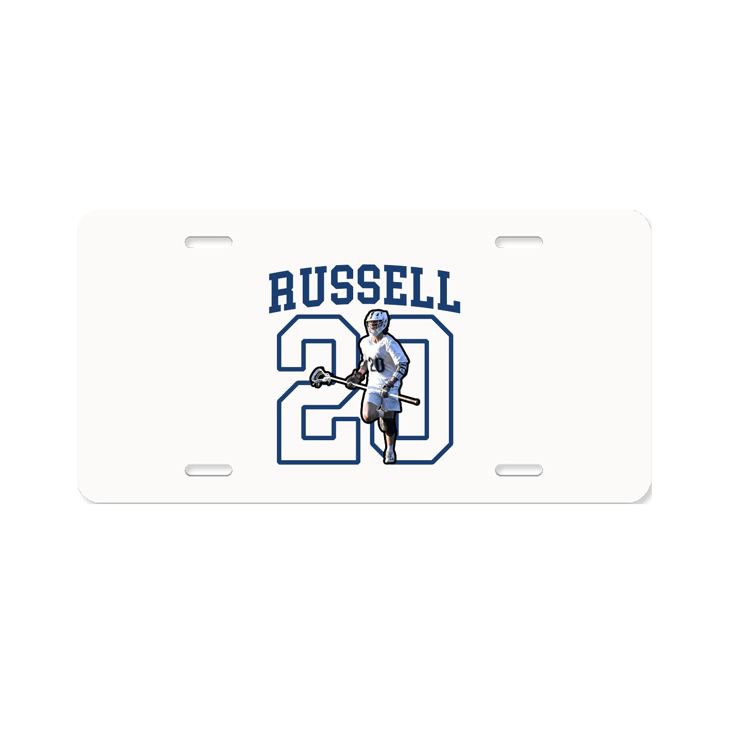 Aluminum License Plate