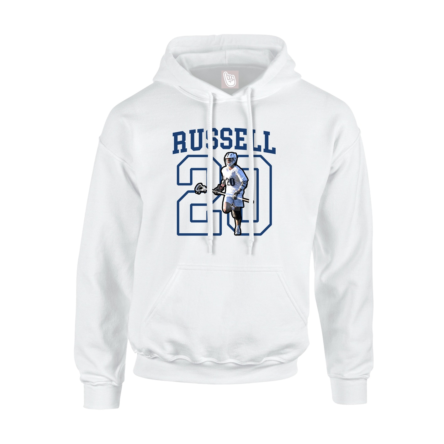 Hoodie — Shirsey in White