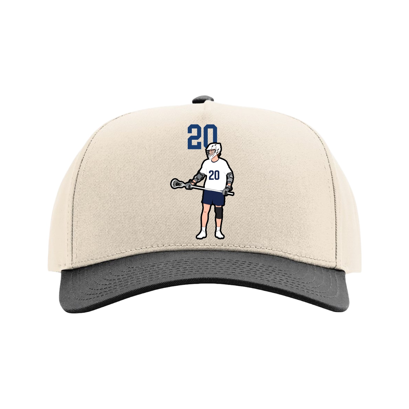 Full Fabric Five-Panel Champ Cap