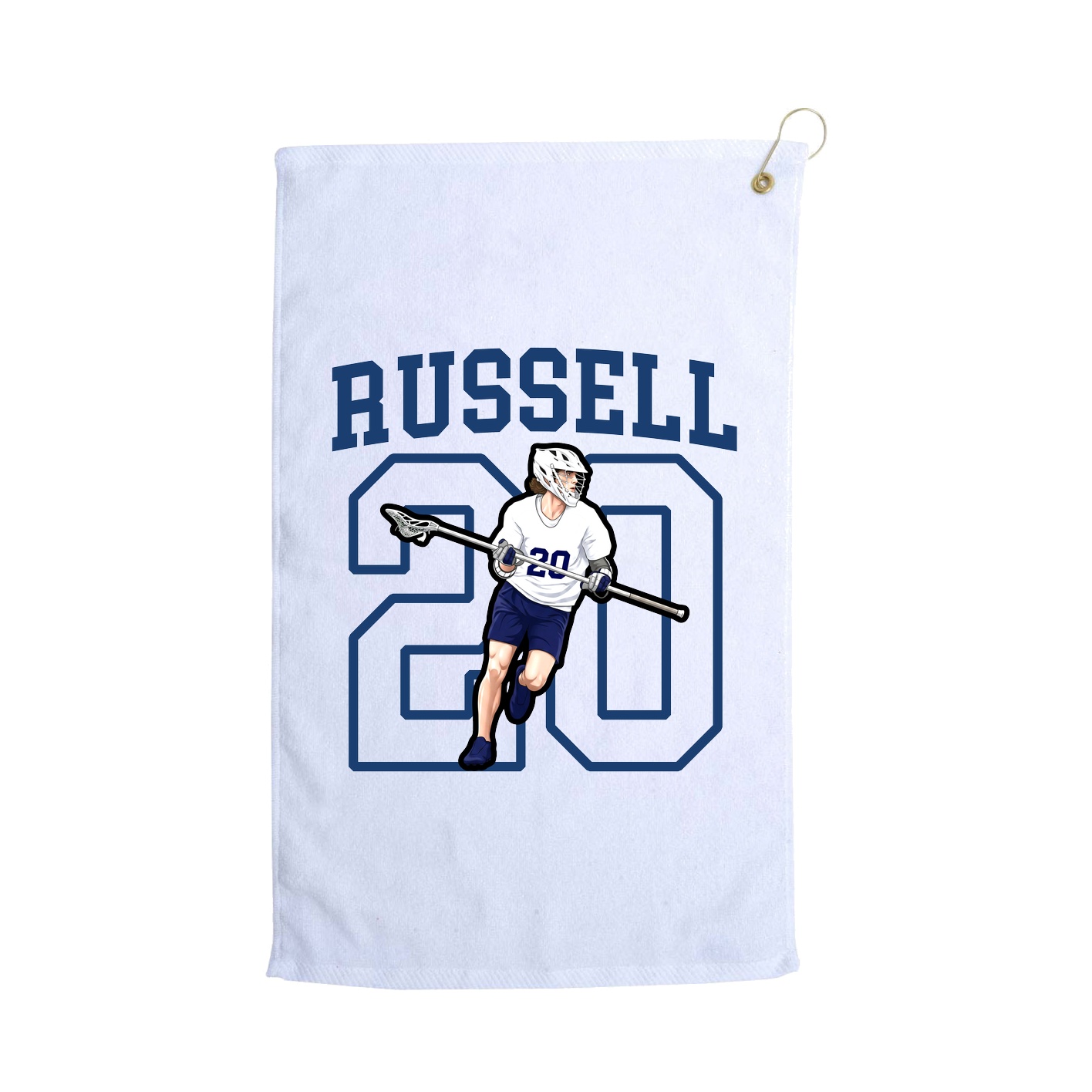 Golf Towel — Shirsey in White