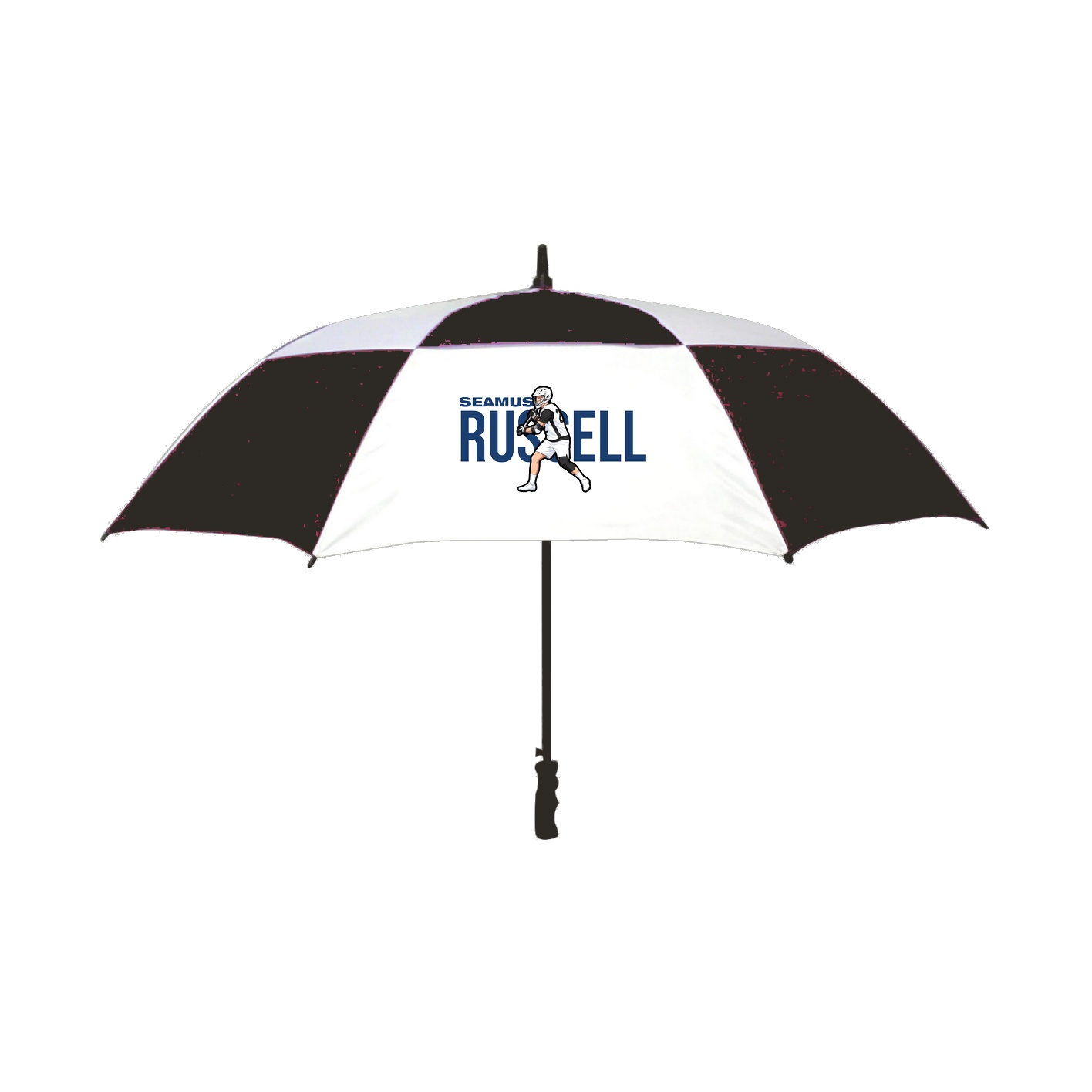 Golf Umbrella — Player Name in Black