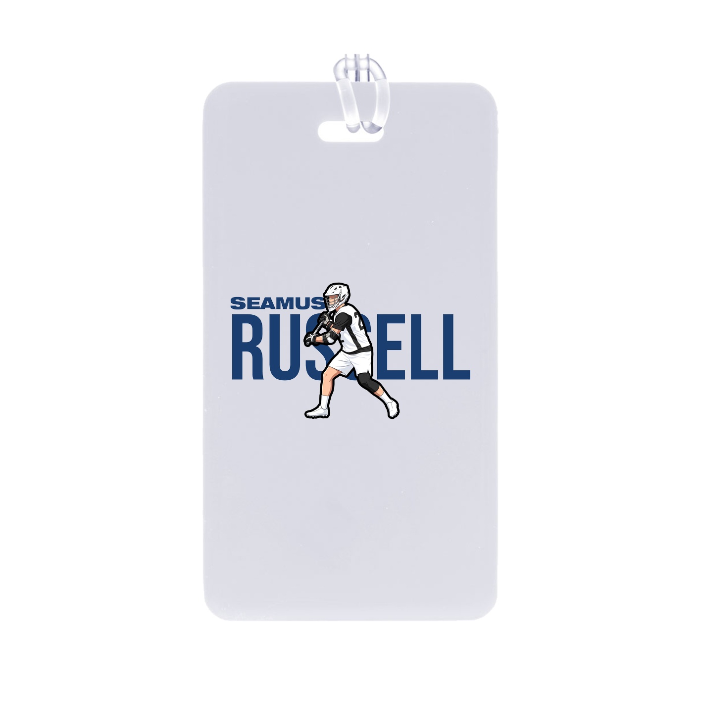 Bag Tag — Player Name in Classic
