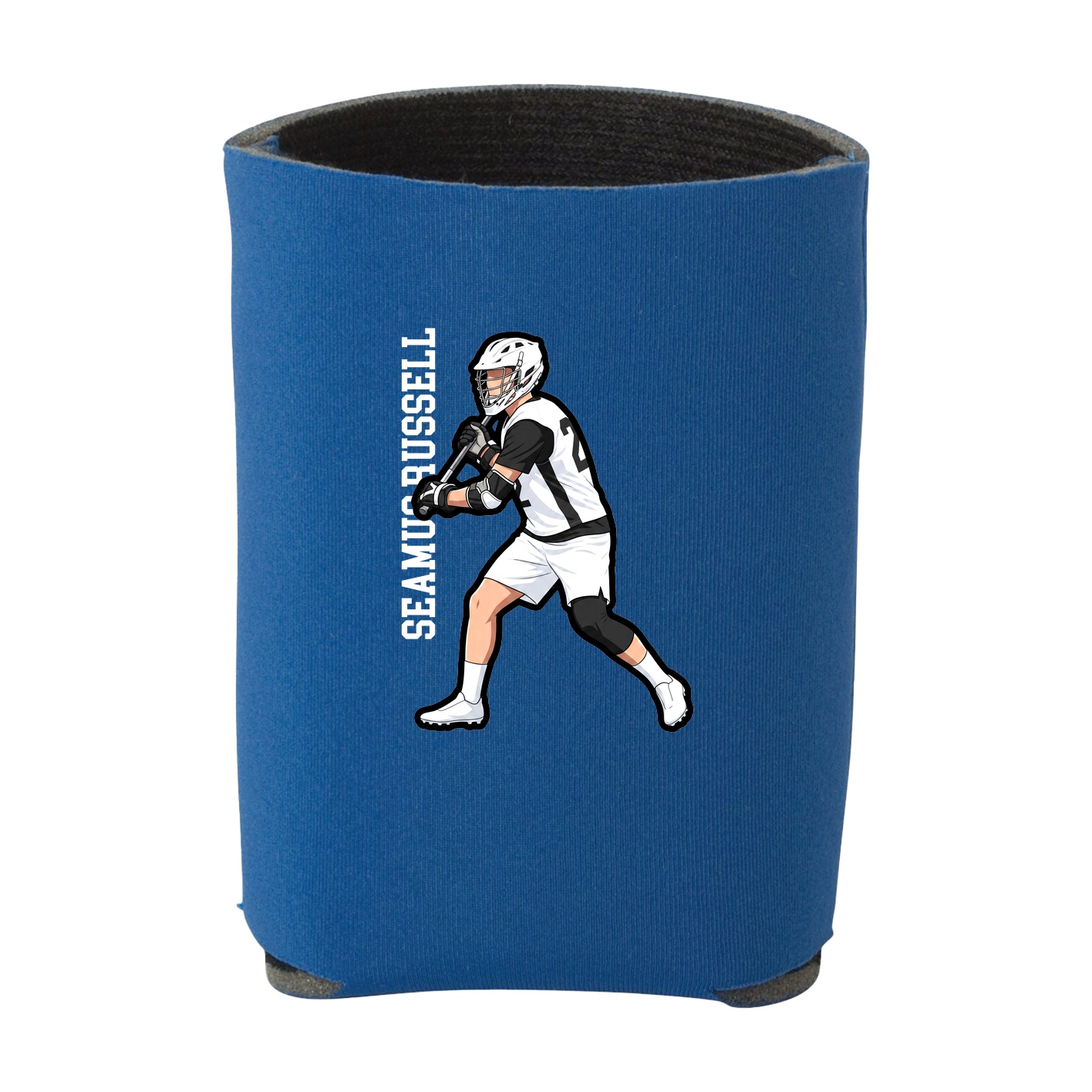 Can Holder — Name Vertical in Royal