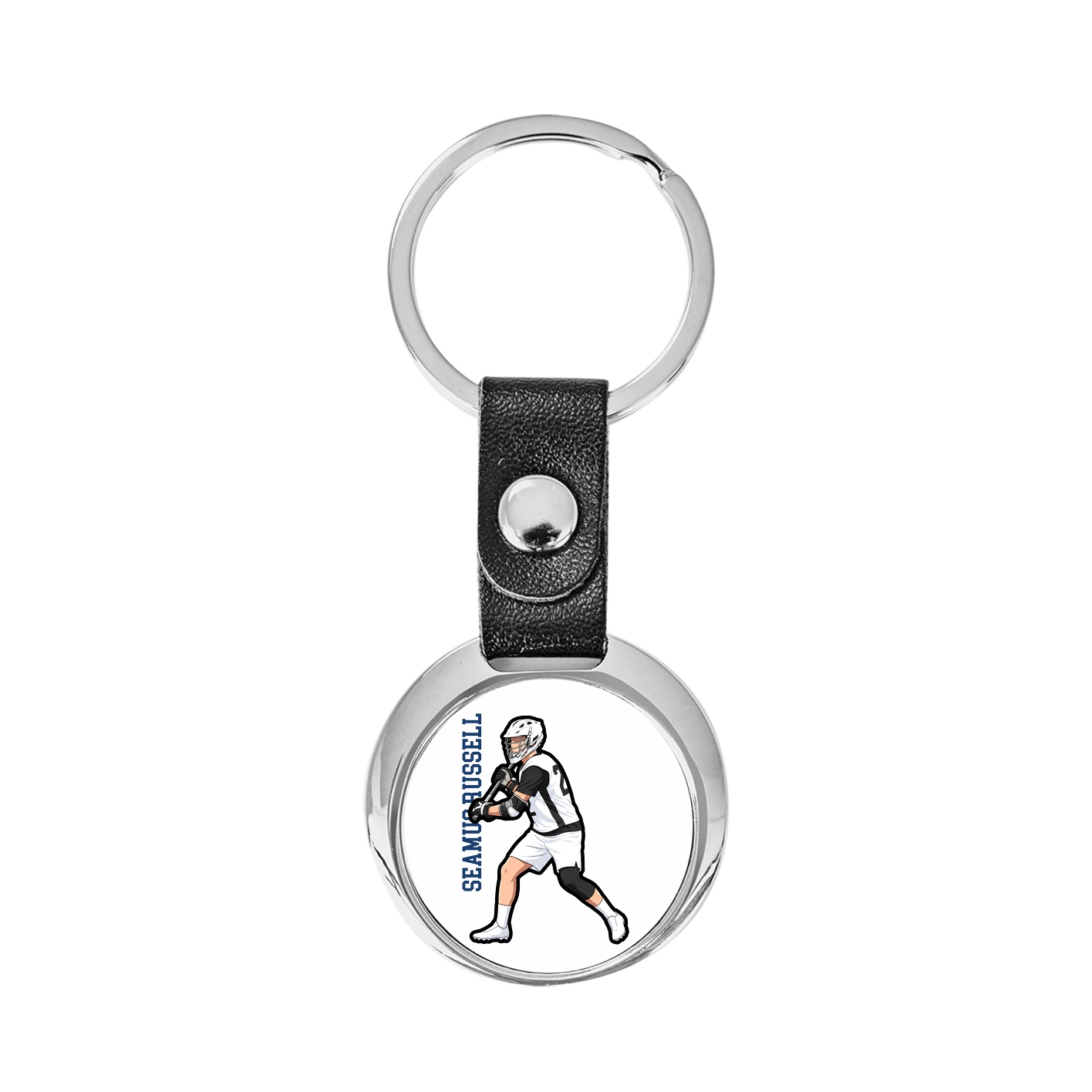Key Chain — Name Vertical in Classic