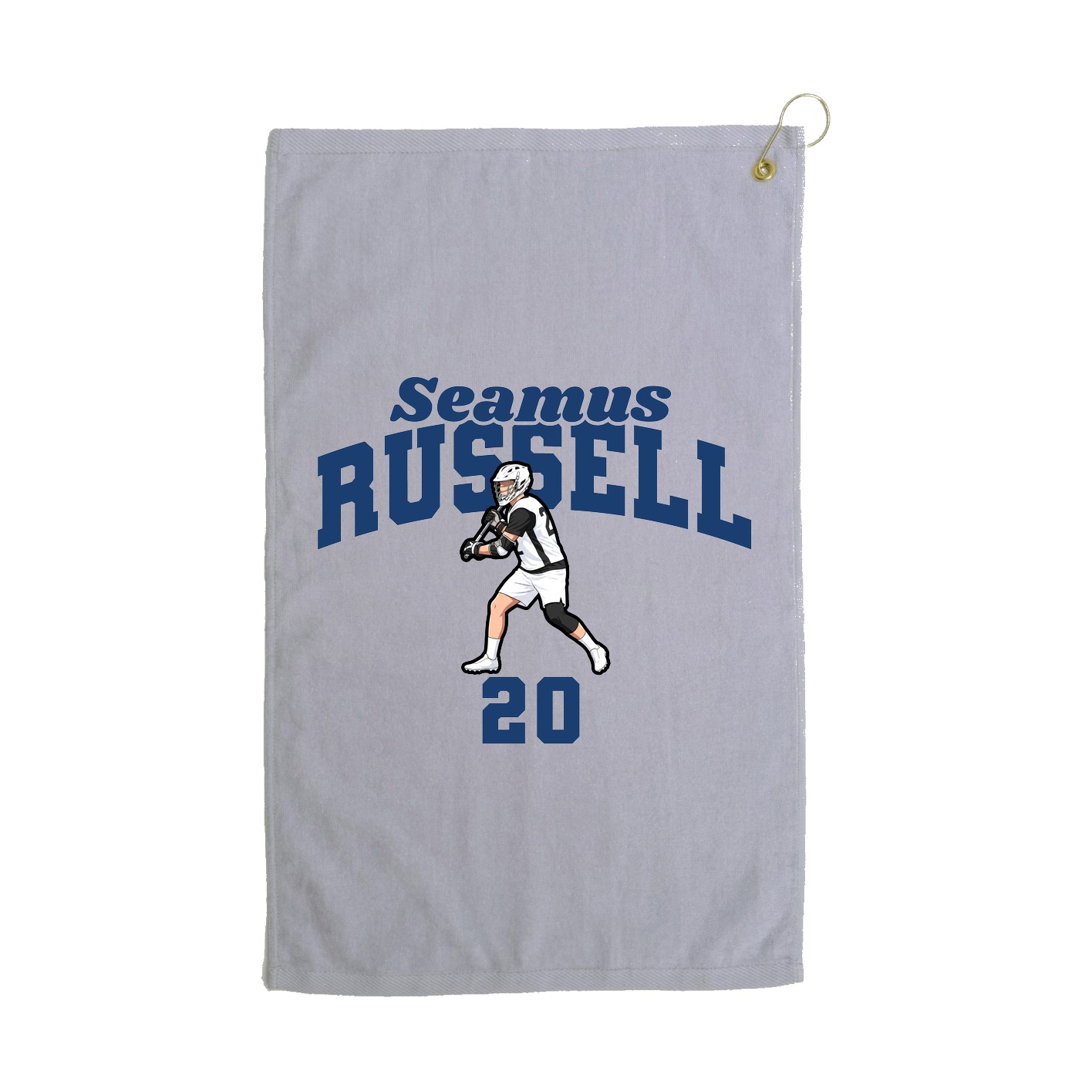 Golf Towel — Signature Arch in Grey