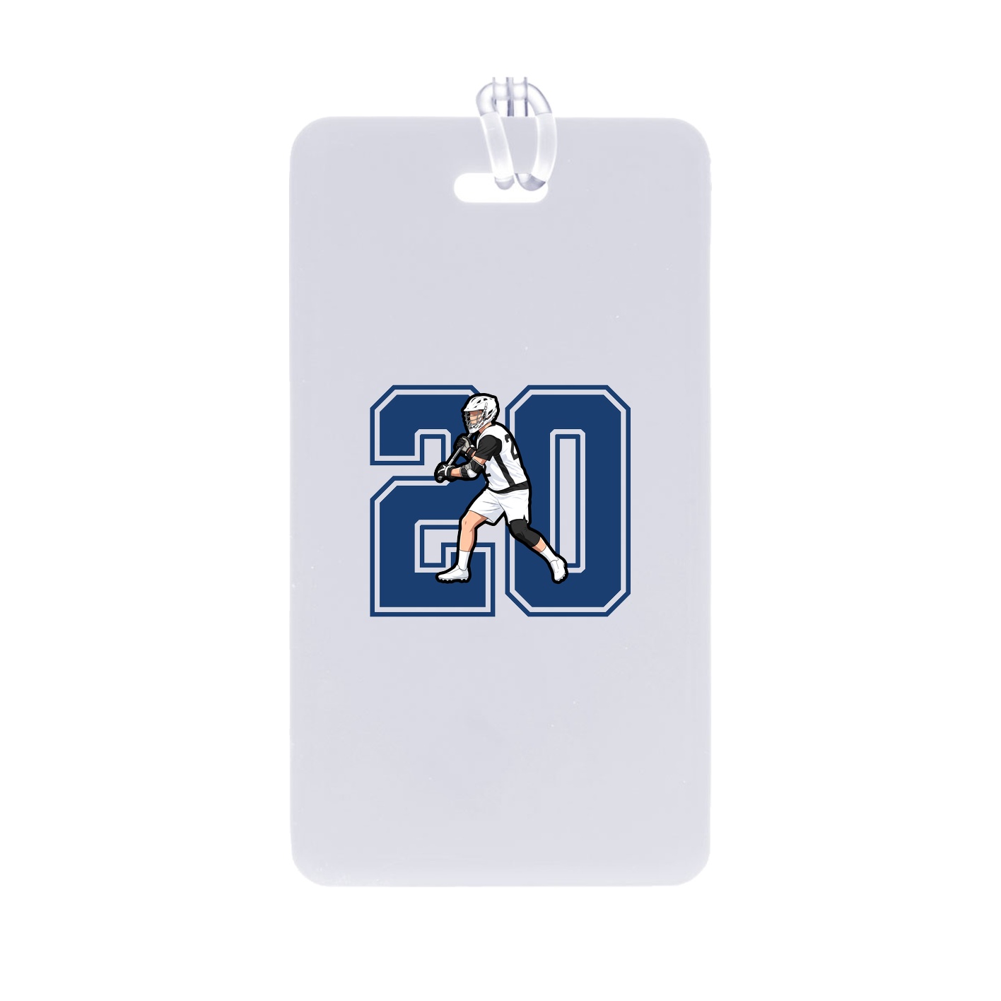 Bag Tag — Number in Classic