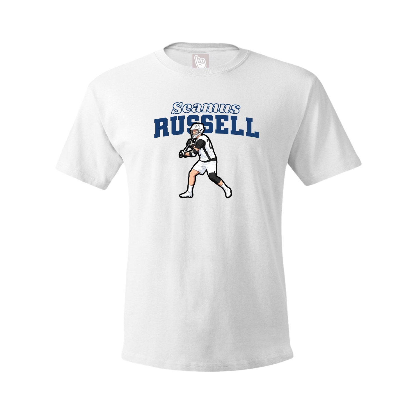 Tee — Name Arch in White
