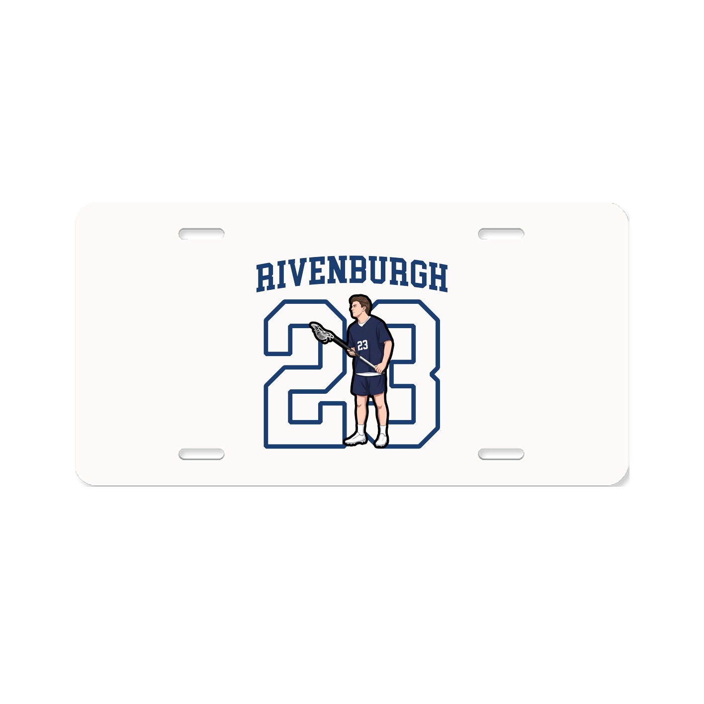 Aluminum License Plate