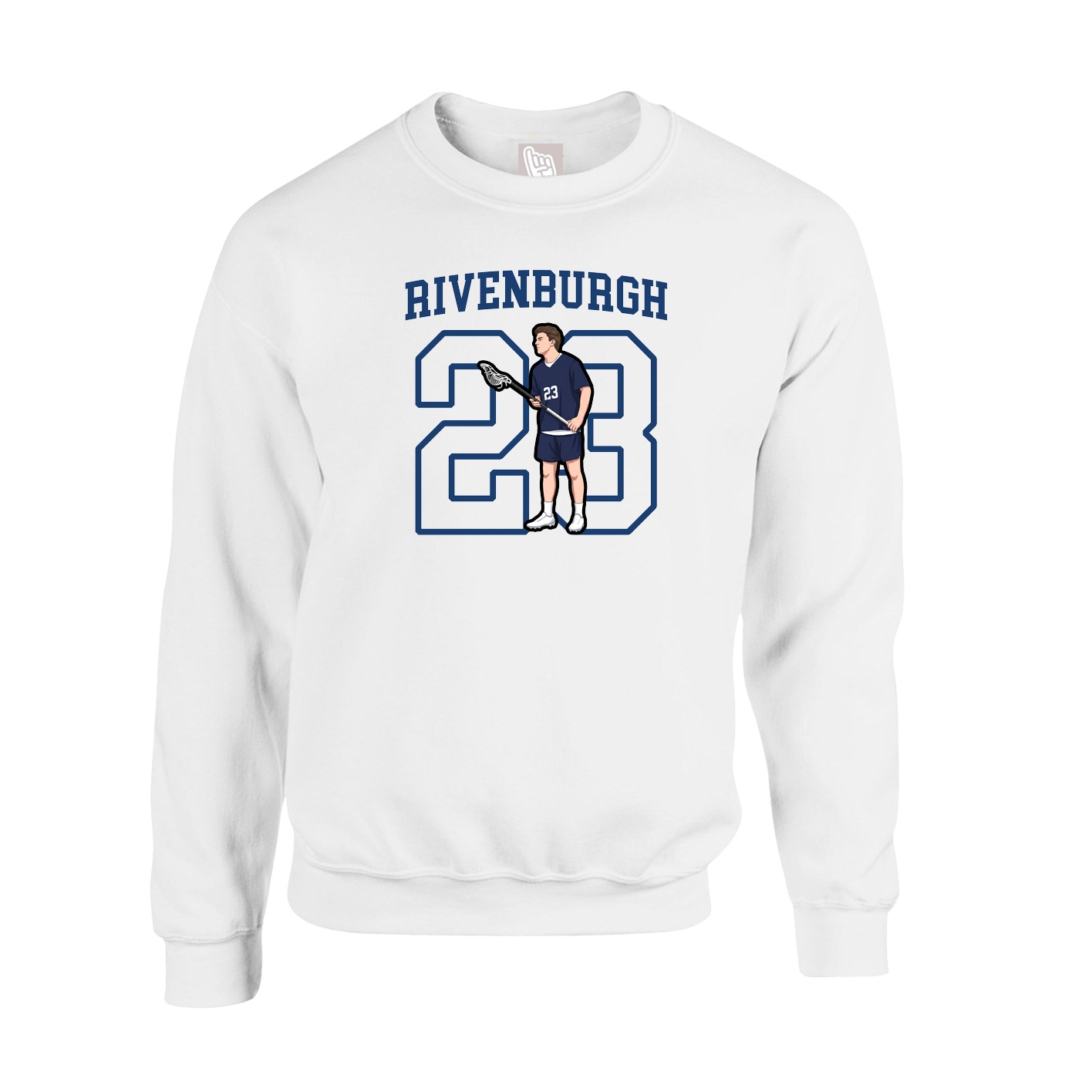 Fleece Crew — Shirsey in White