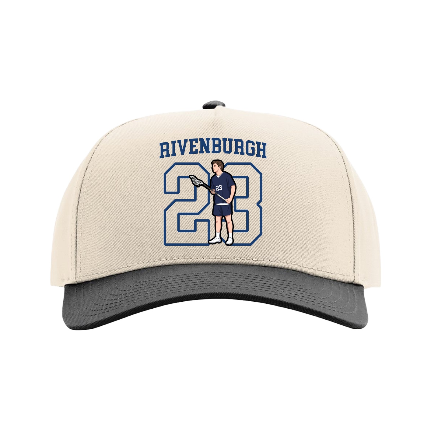 Full Fabric Five-Panel Champ Cap