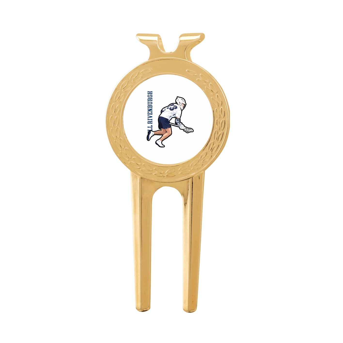 Divot Tool with Ball Marker — Name Vertical in Classic