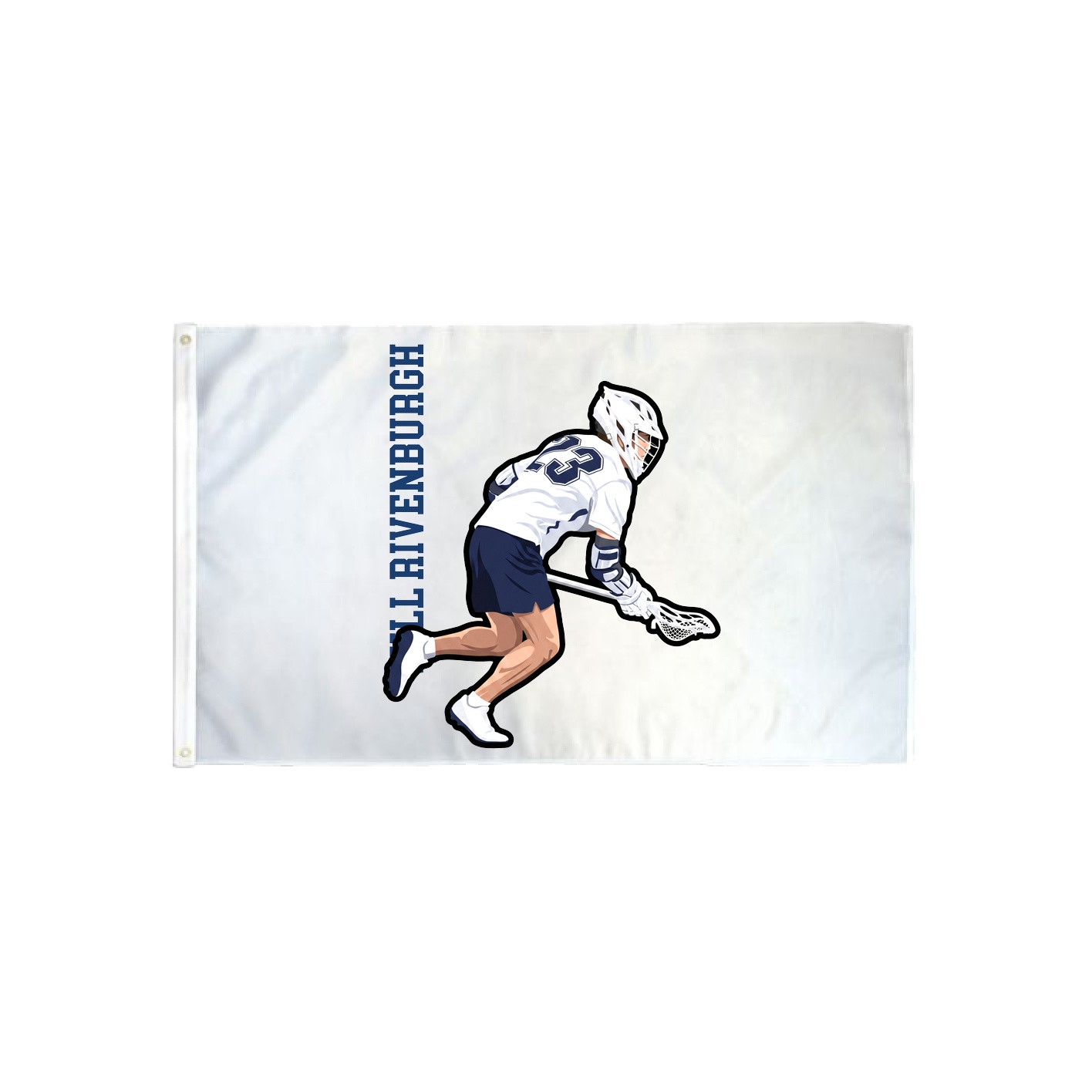 3x5 Flag — Name Vertical in Classic