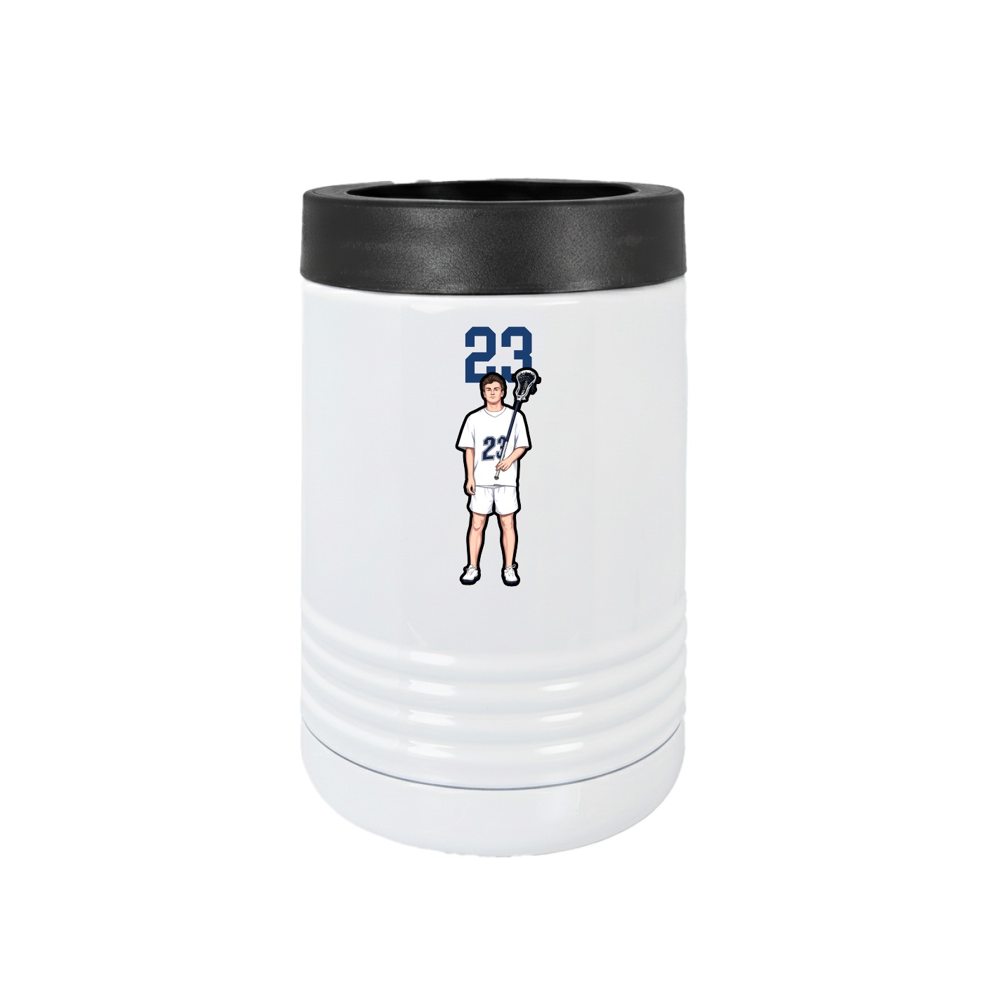 Beverage Holder — Number Top in White
