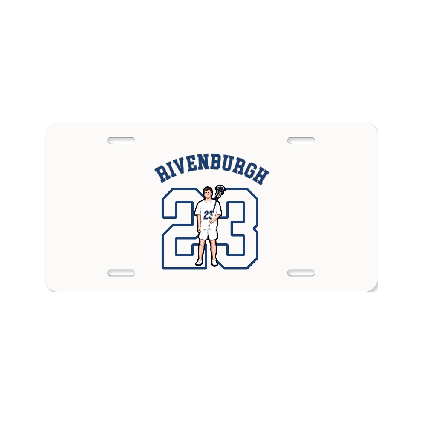 License Plate — Shirsey Arch in Classic