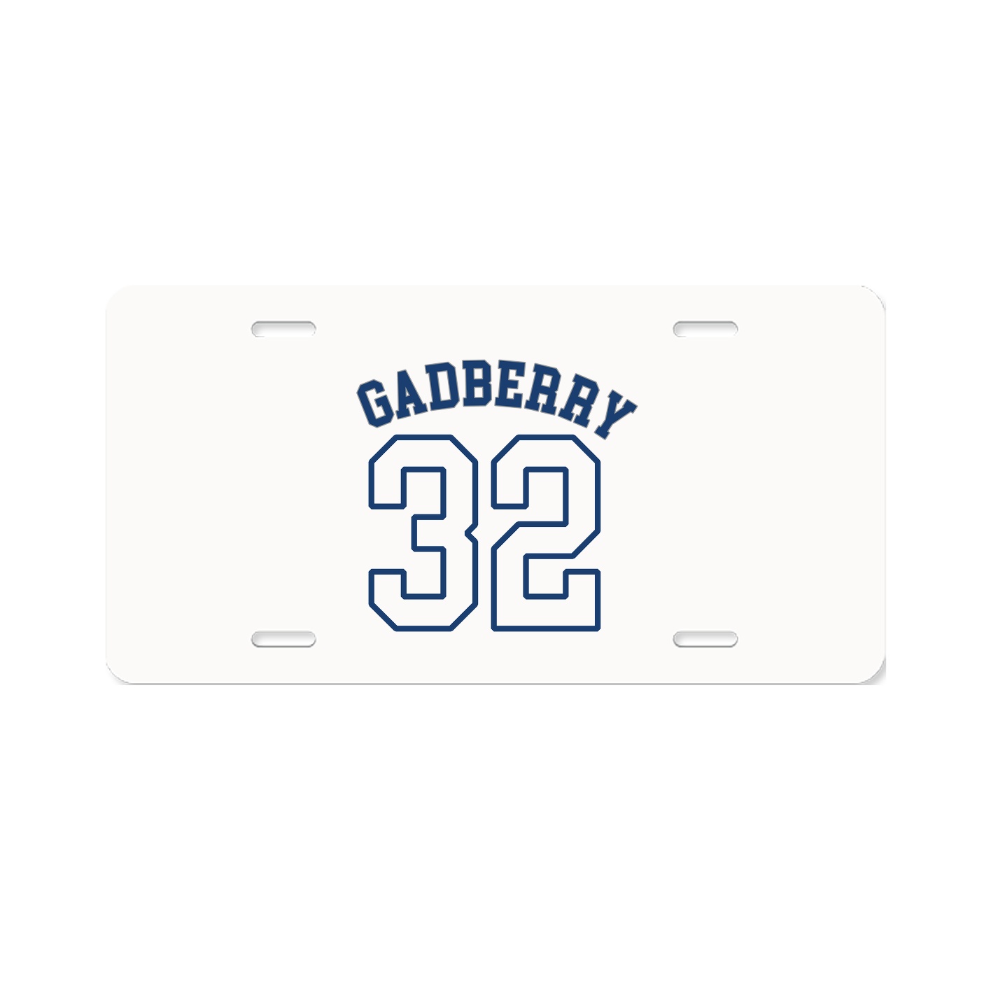 License Plate — Shirsey Arch in Classic