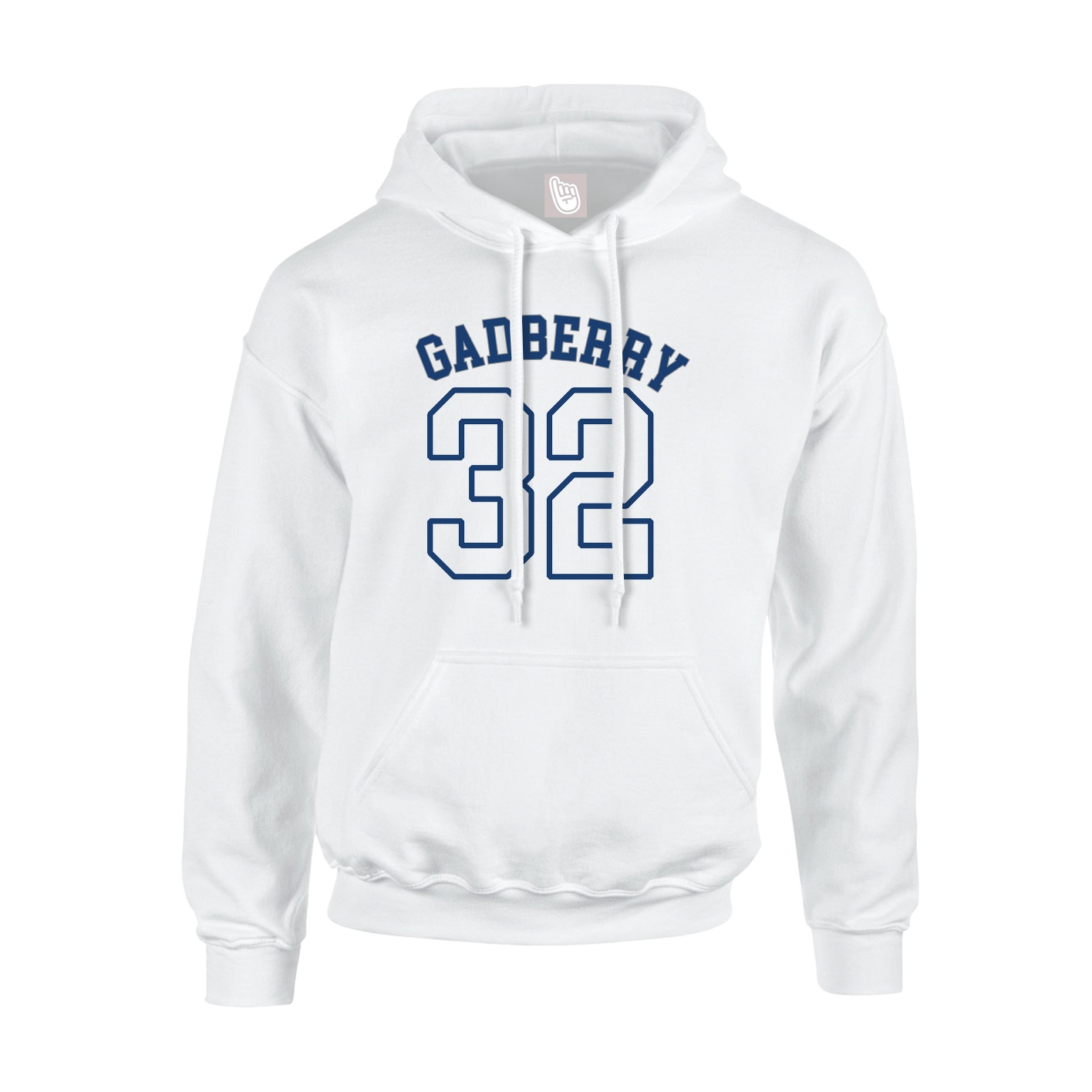 Hoodie — Shirsey Arch in White
