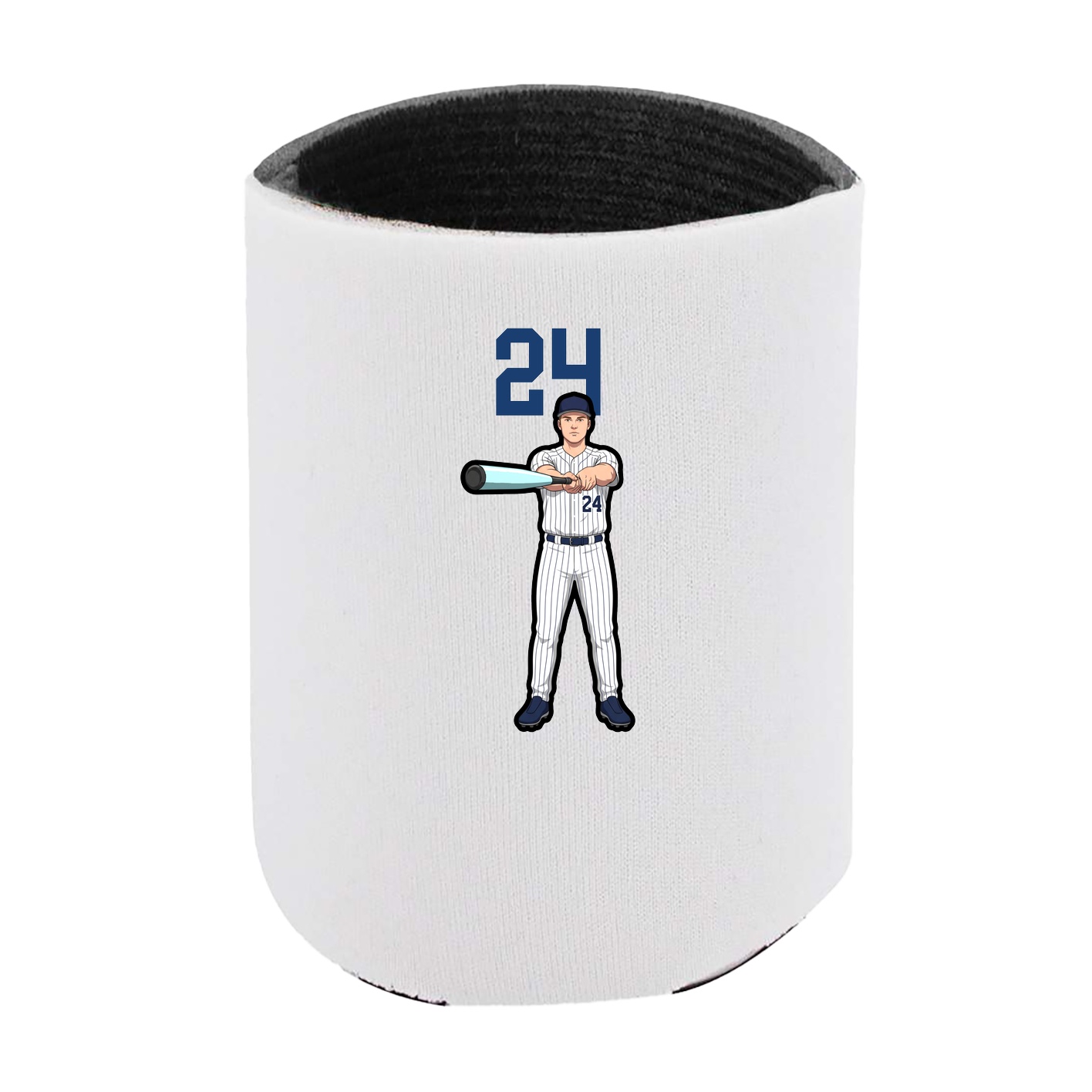 Can Holder — Number Top in White
