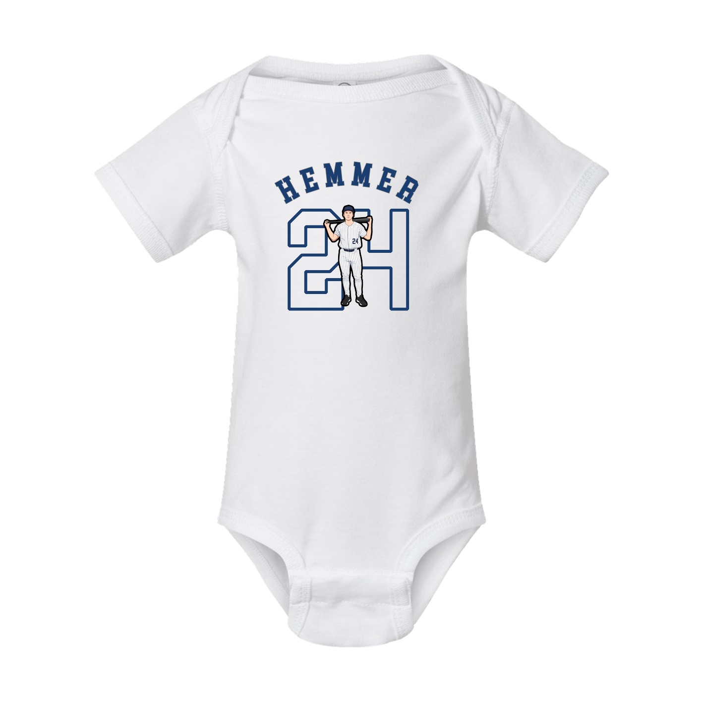 Baby Onesie — Shirsey Arch in White