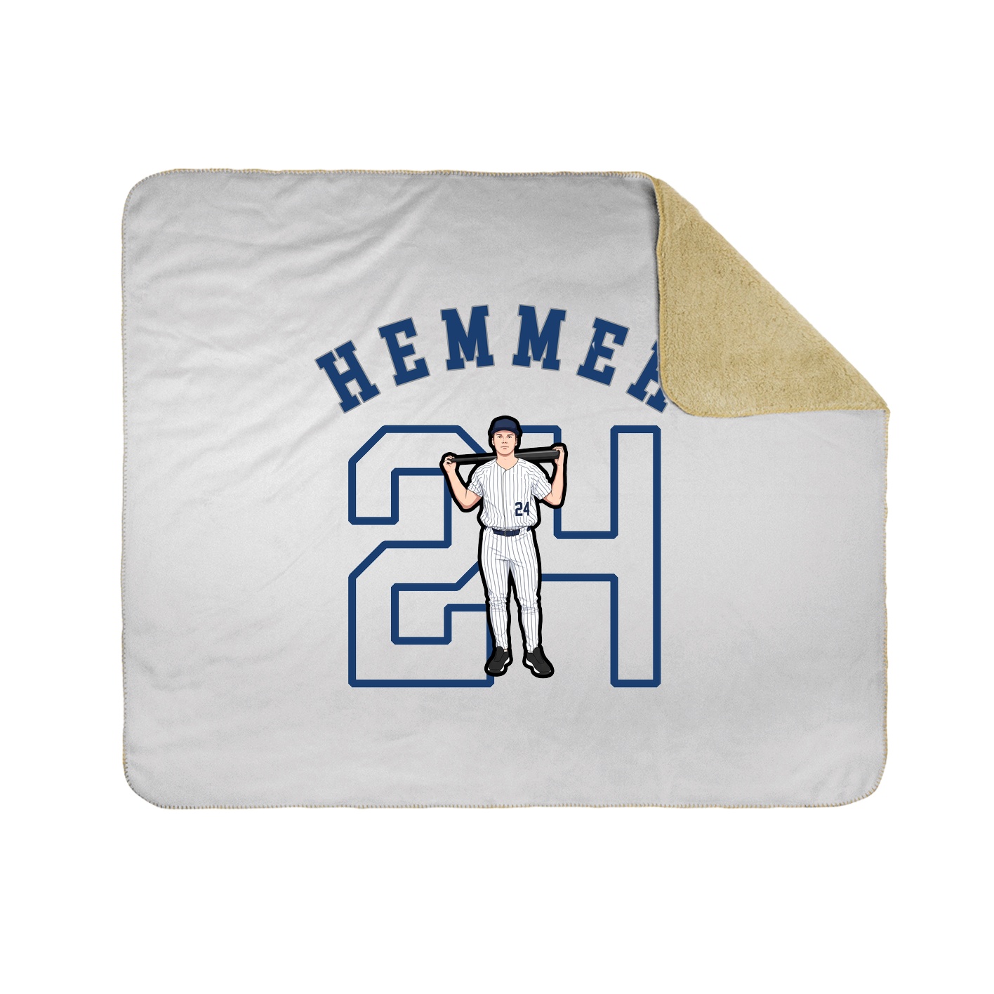 Throw Blanket — Shirsey Arch in White