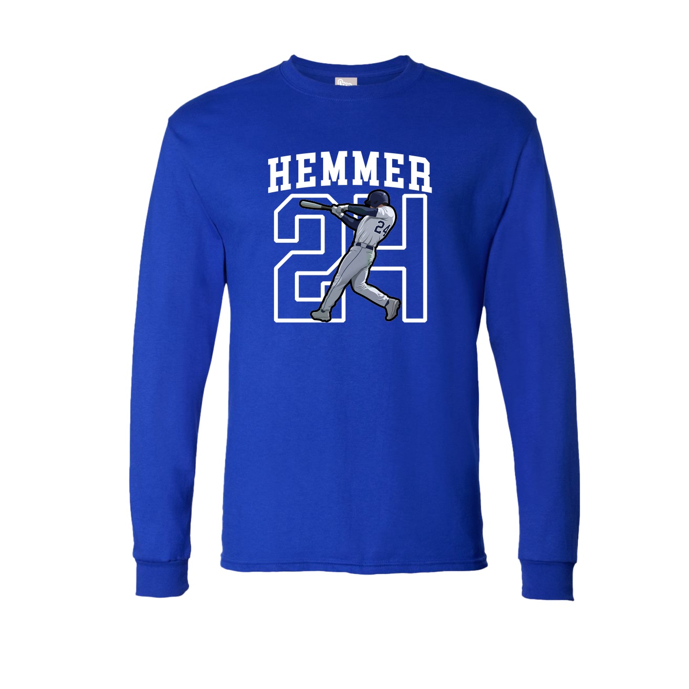 Long Sleeve Tee — Shirsey in Royal