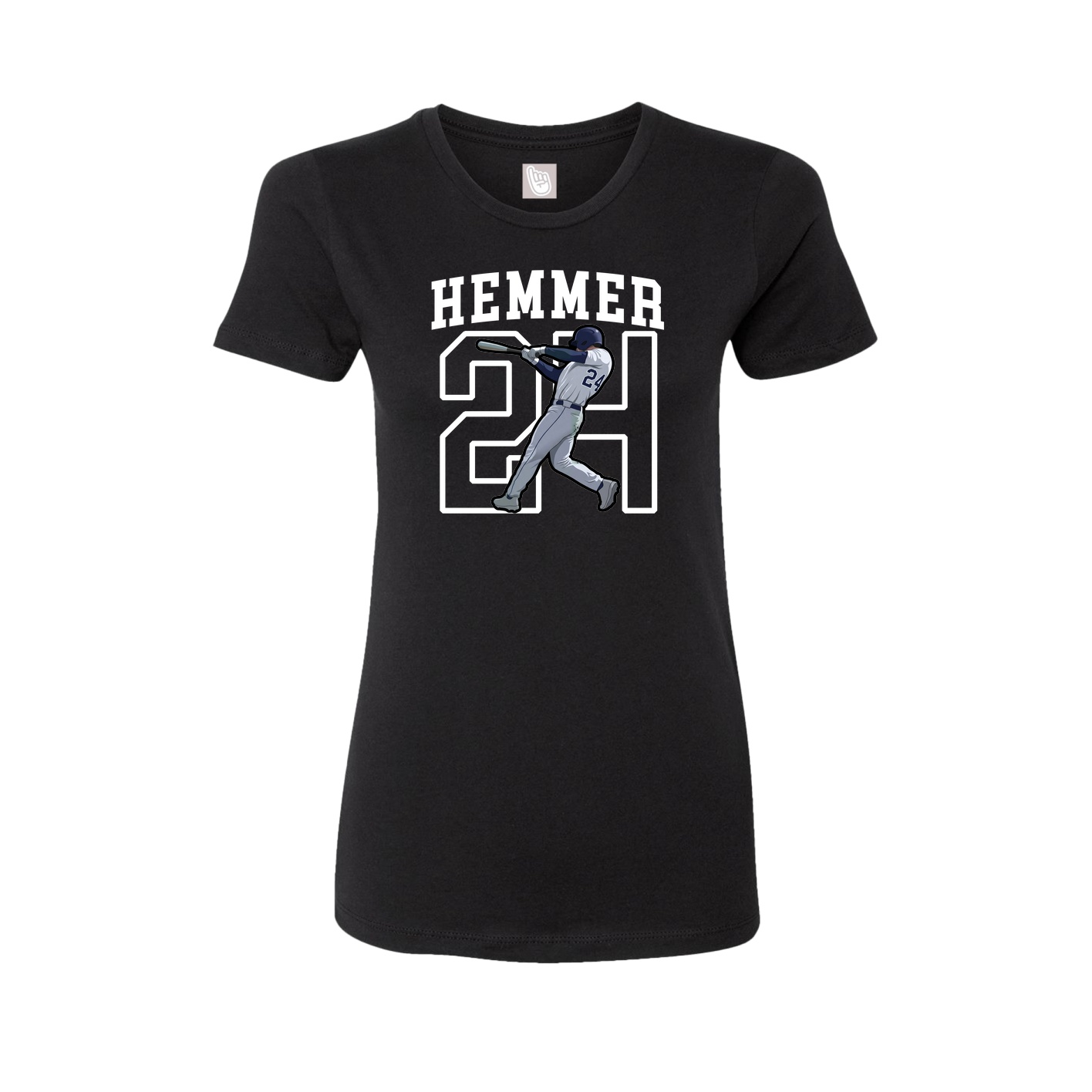 Fitted Women's Tee — Shirsey in Black