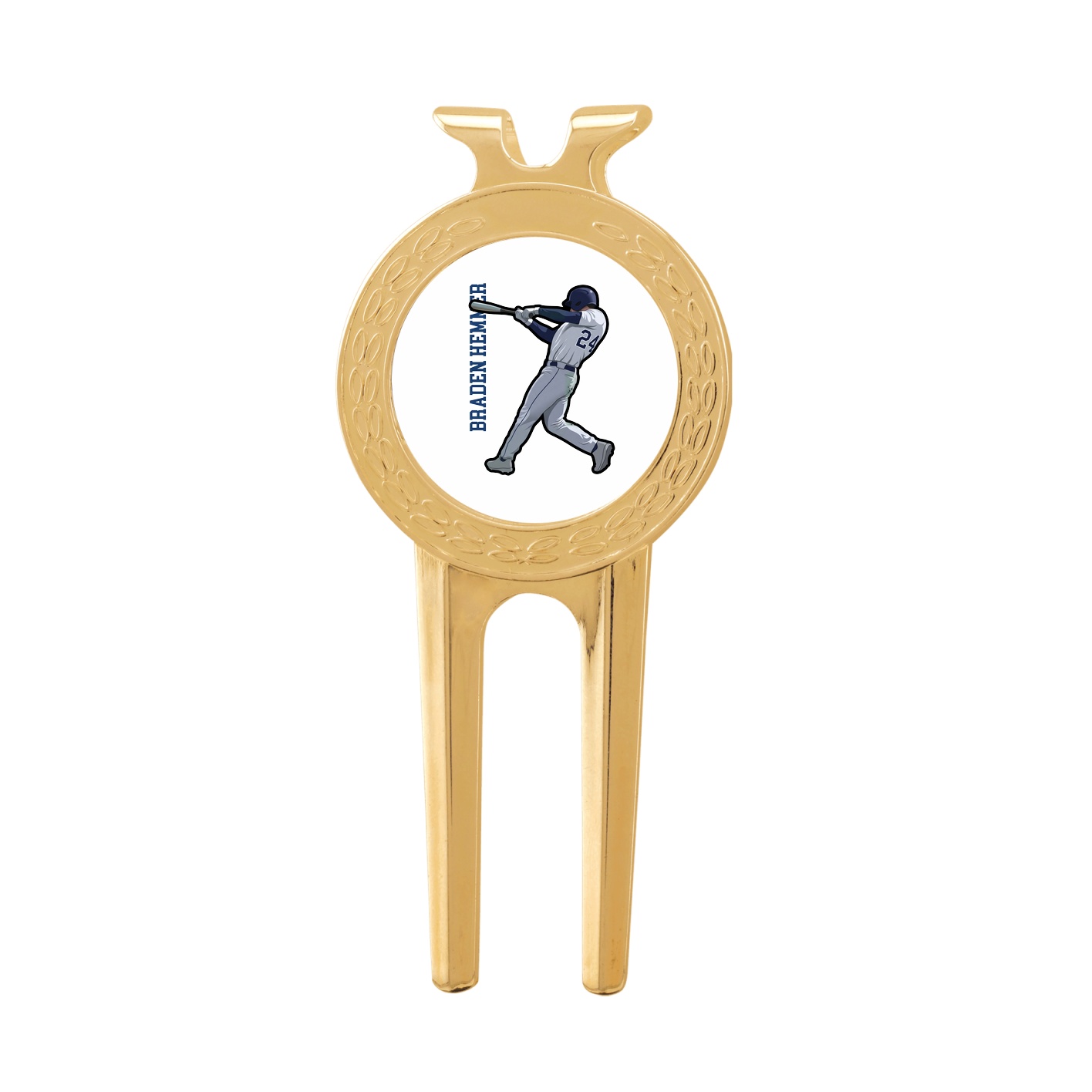 Divot Tool with Ball Marker — Name Vertical in Classic