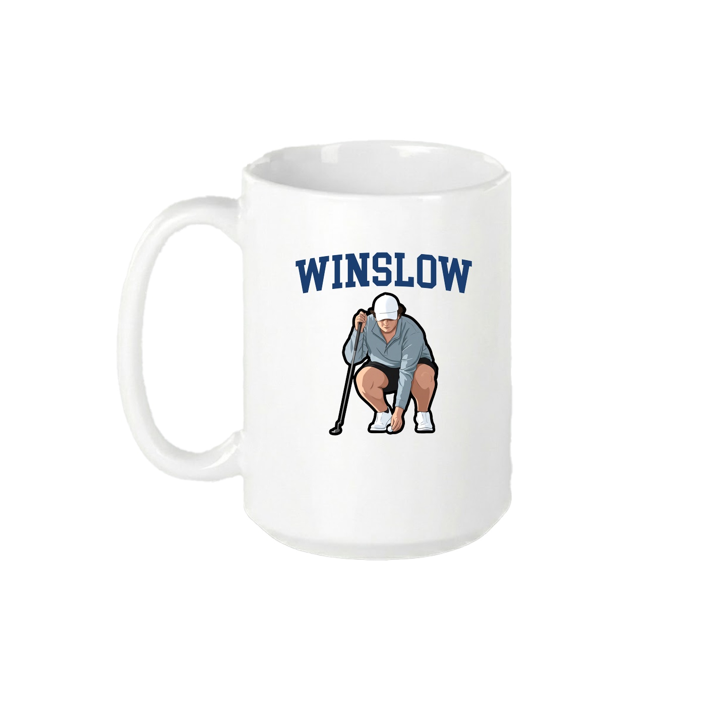 15oz Coffee Mug — Shirsey in White