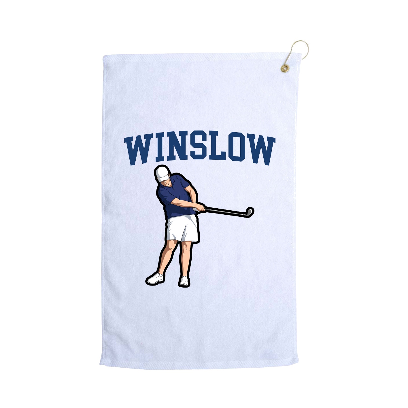 Golf Towel — Shirsey in White