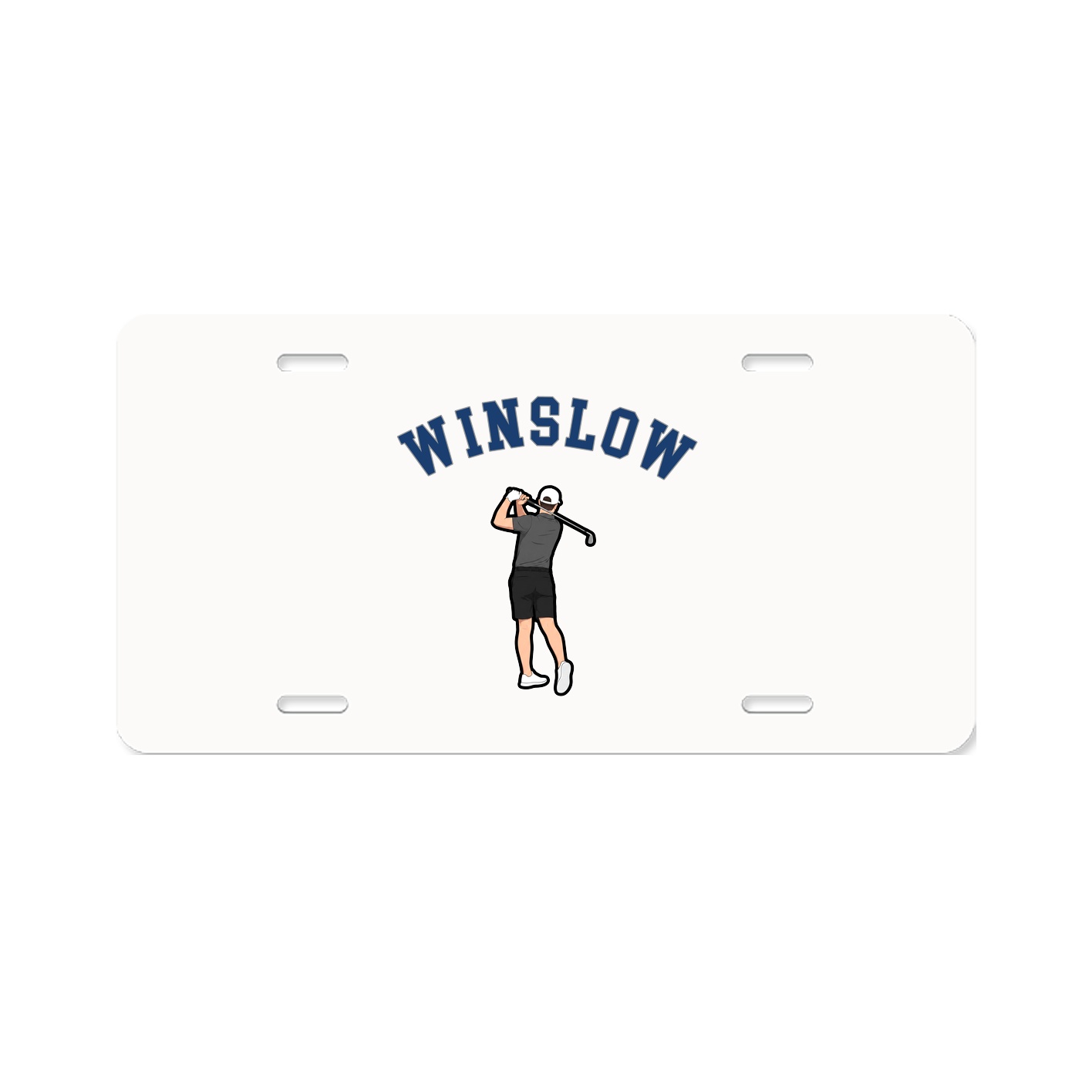 License Plate — Shirsey Arch in Classic