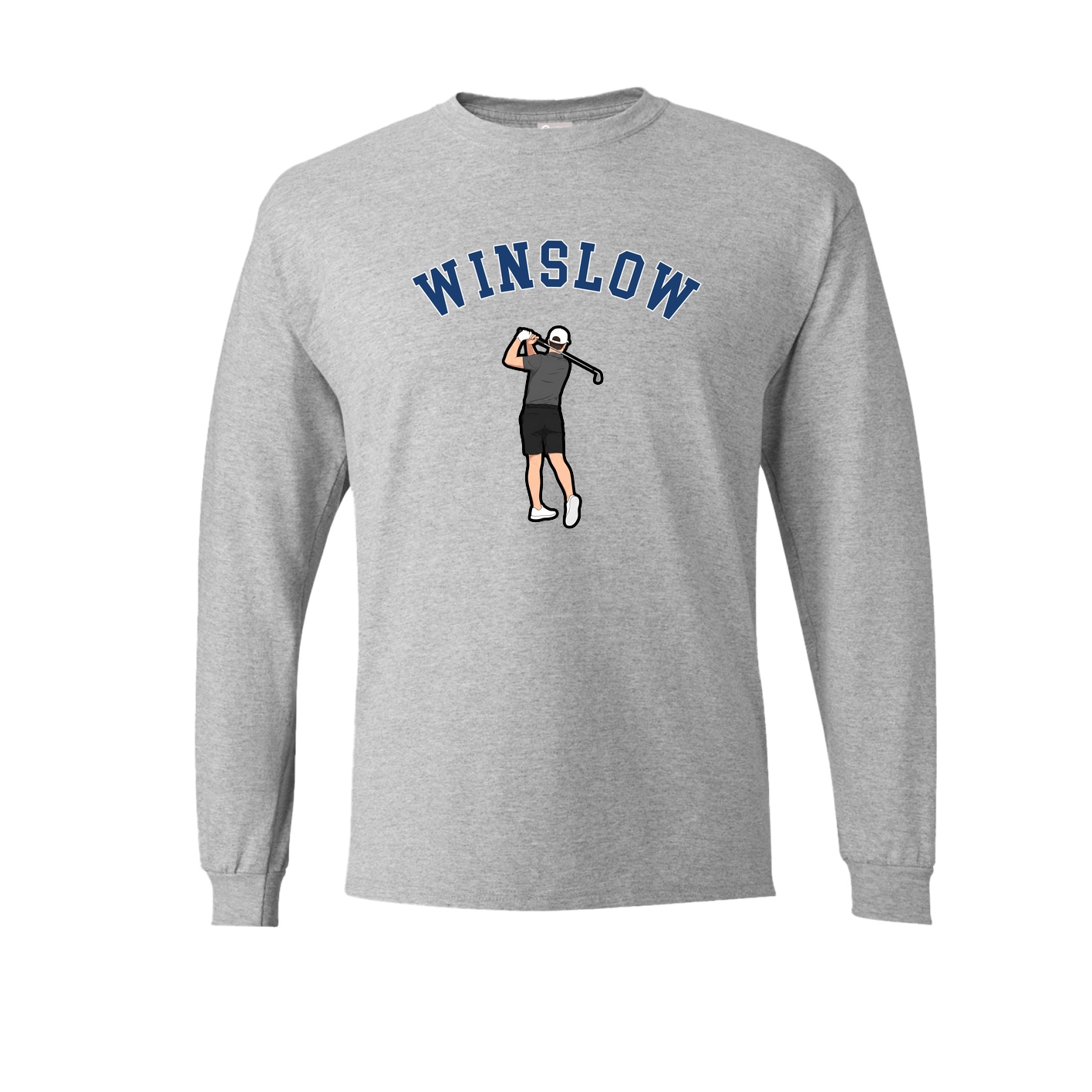Long Sleeve Tee — Shirsey Arch in Grey