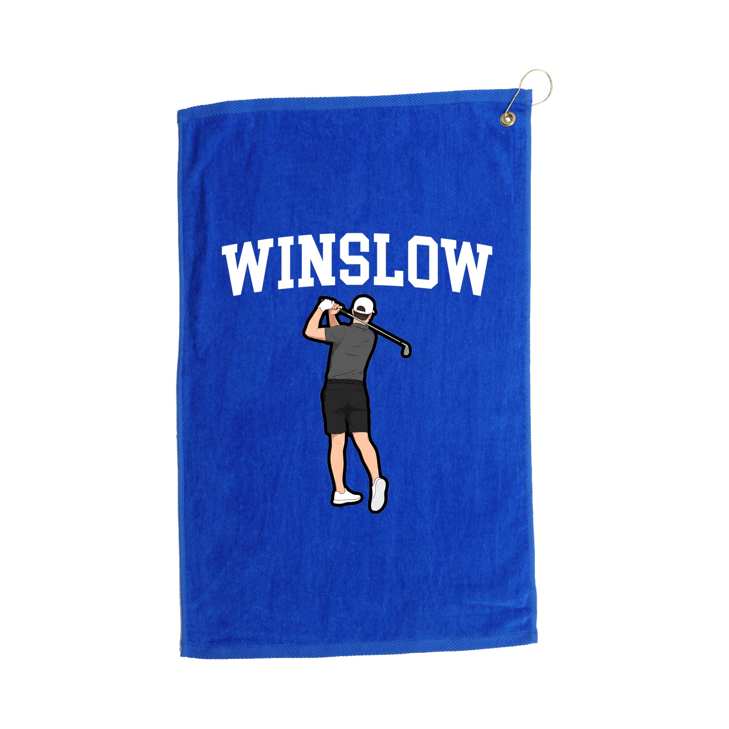 Golf Towel — Shirsey in Royal
