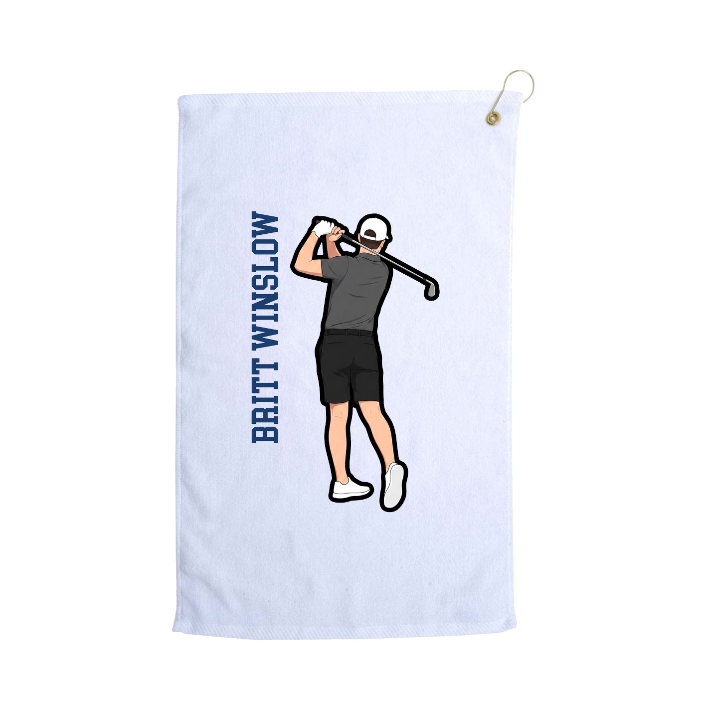 Terry Velour Golf Towel