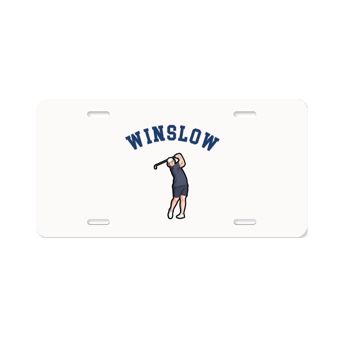 License Plate — Shirsey Arch in Classic