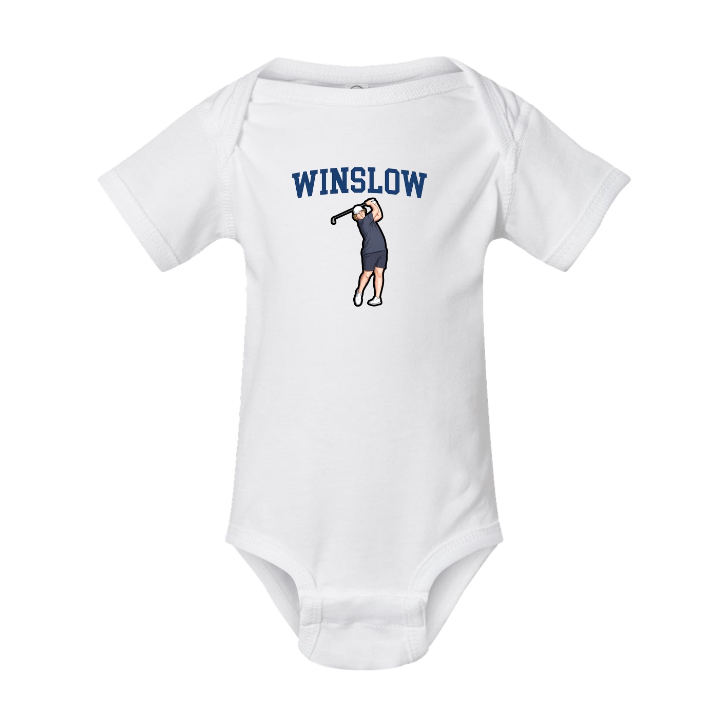 Baby Onesie — Shirsey in White