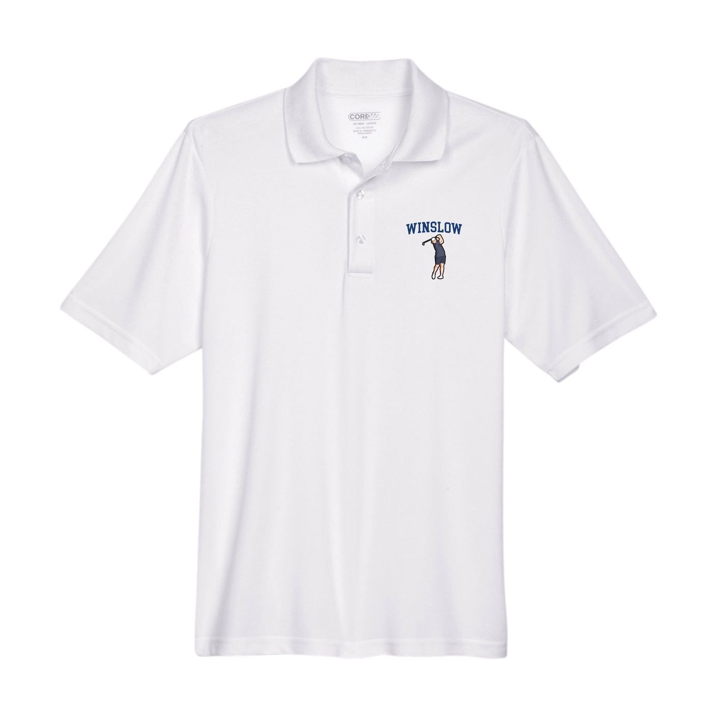 Performance Polo — Shirsey in White