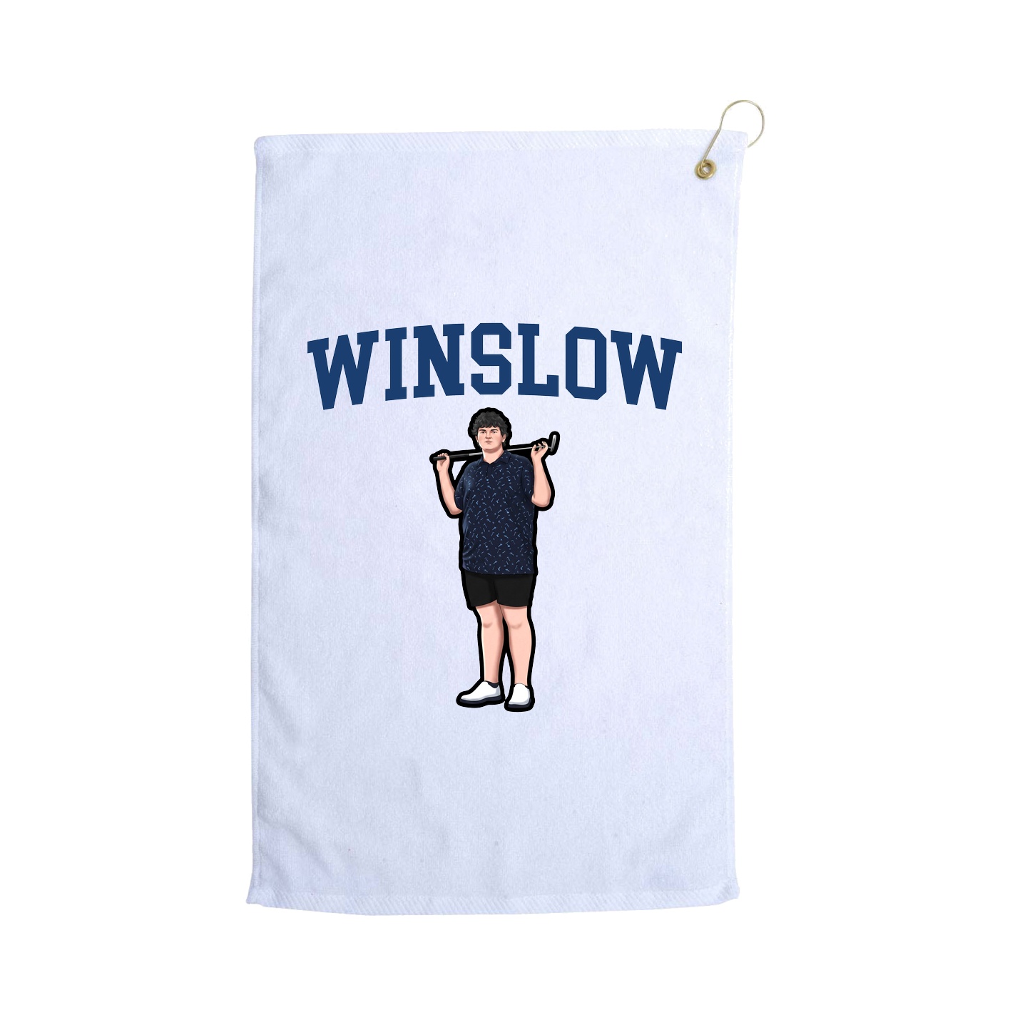 Golf Towel — Shirsey in White