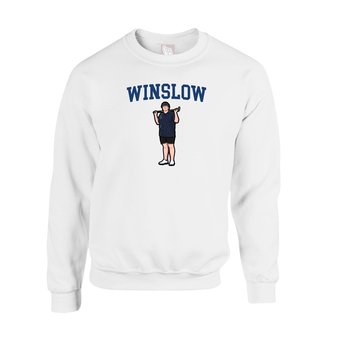 Fleece Crew — Shirsey in White