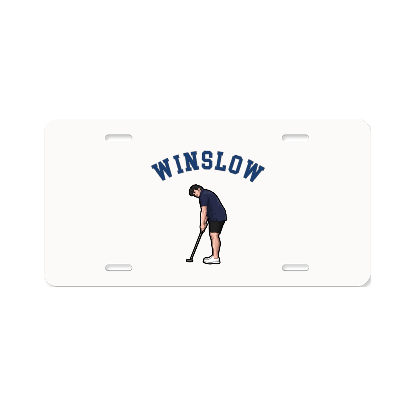 License Plate — Shirsey Arch in Classic
