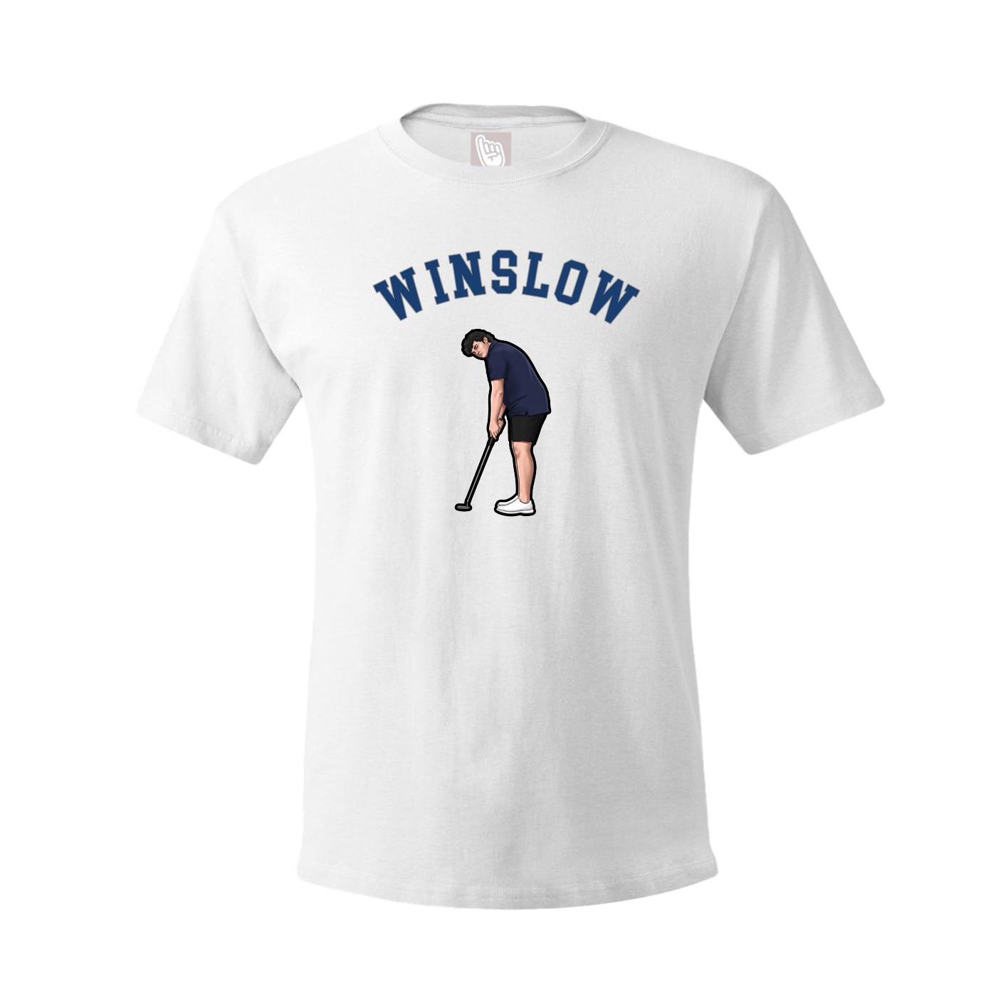 Youth Tee — Shirsey Arch in White