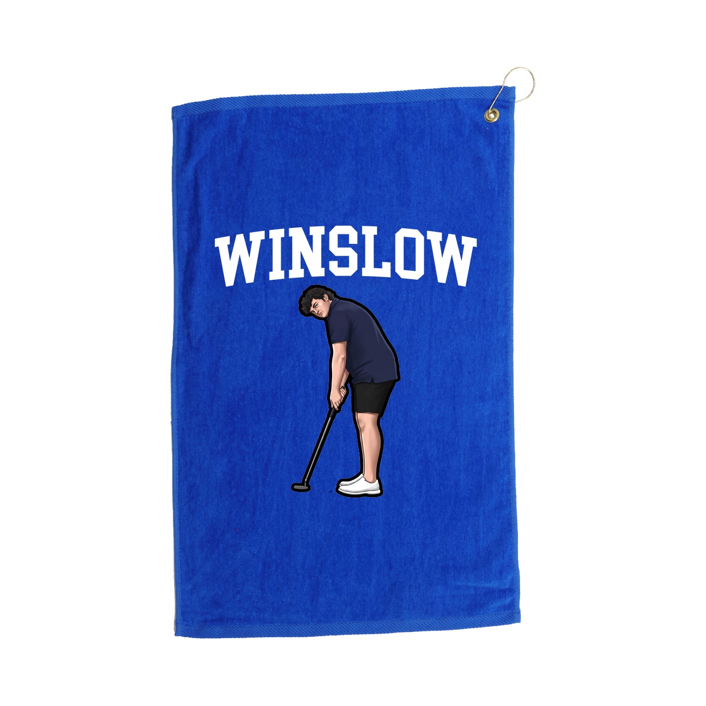 Golf Towel — Shirsey in Royal