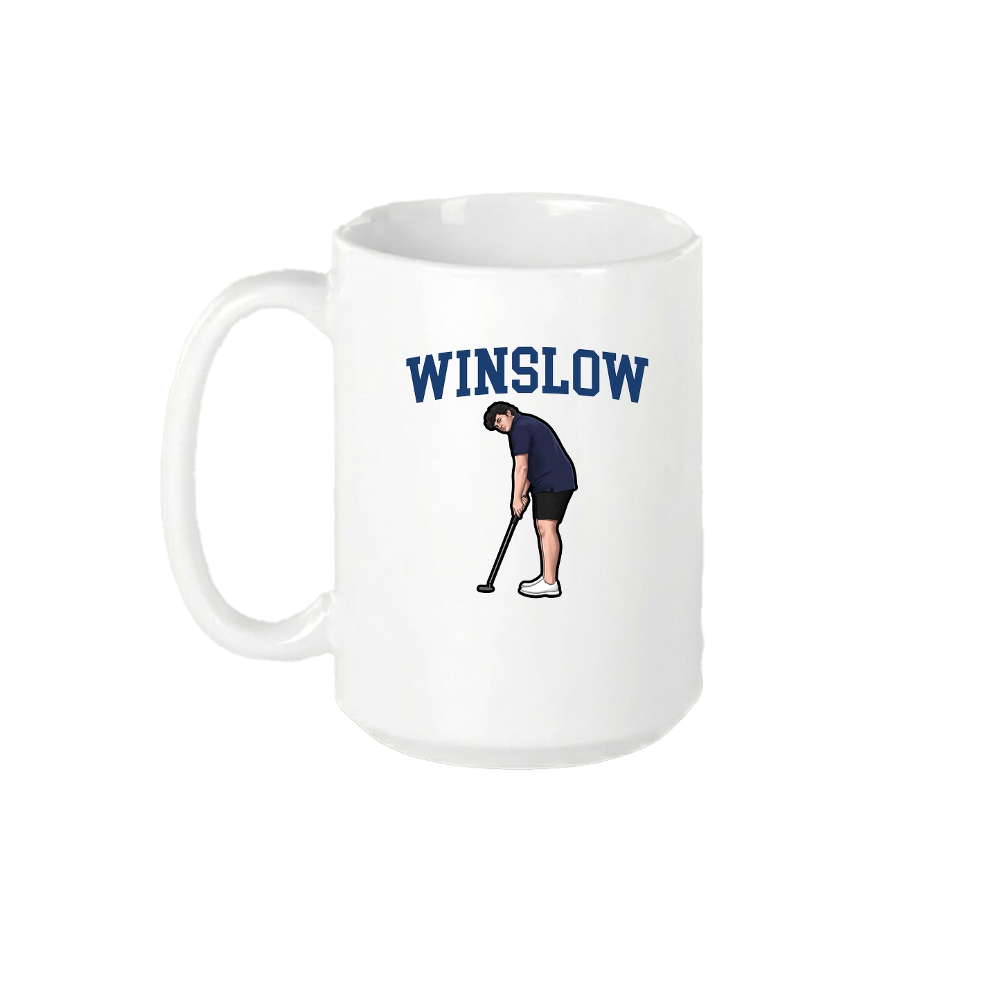 15oz Coffee Mug — Shirsey in White