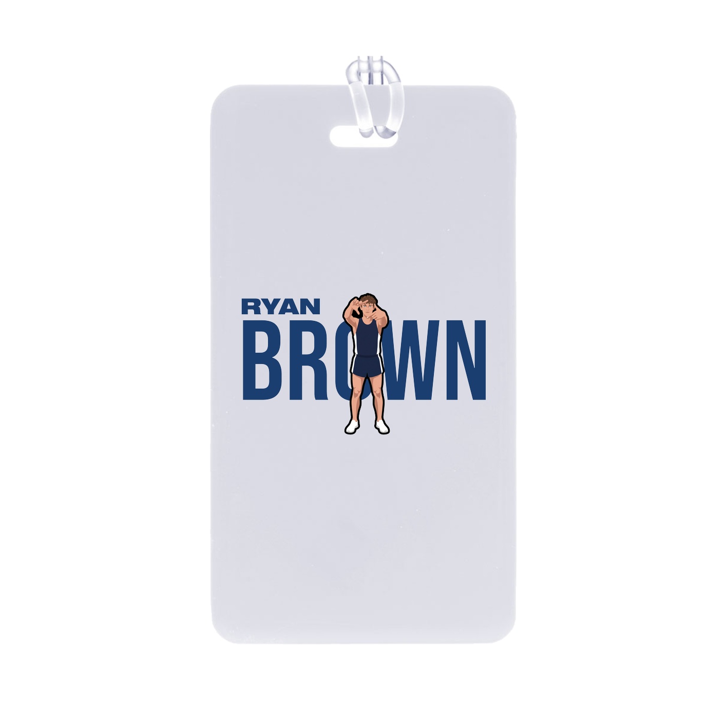 Bag Tag — Player Name in Classic