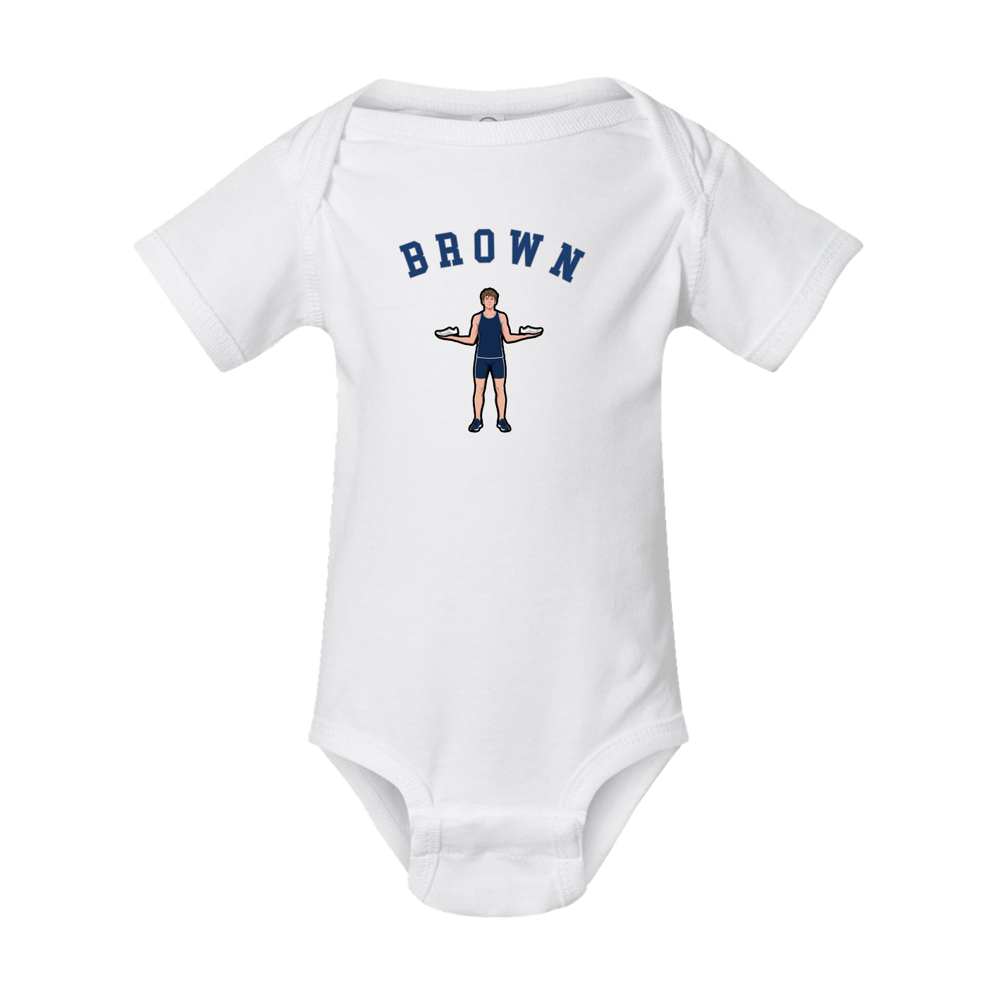 Baby Onesie — Shirsey Arch in White
