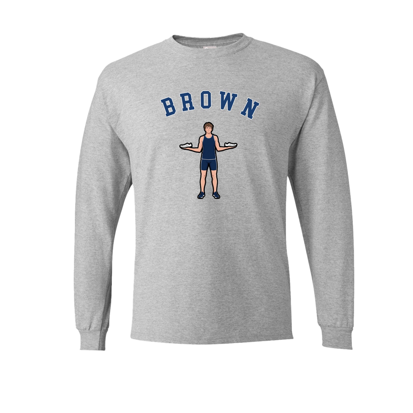 Long Sleeve Tee — Shirsey Arch in Grey