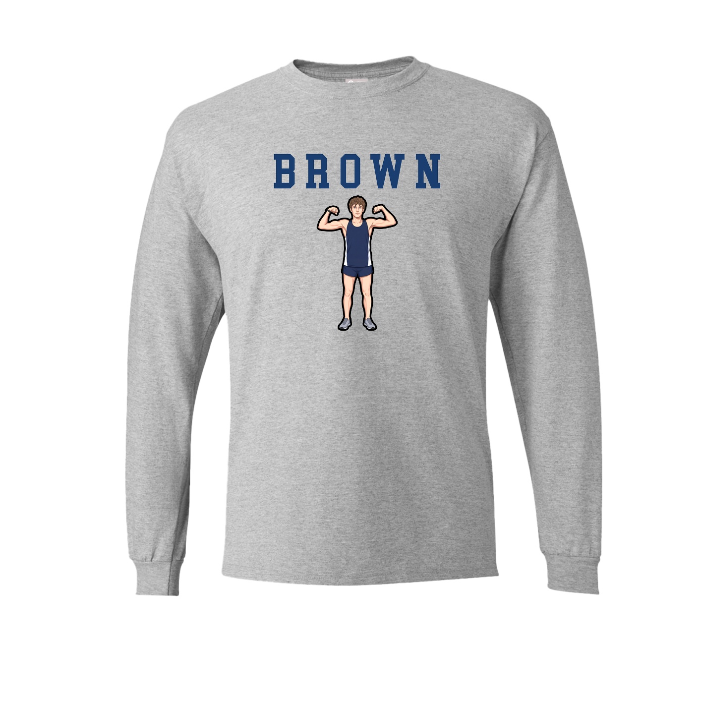 Long Sleeve Tee — Shirsey in Grey