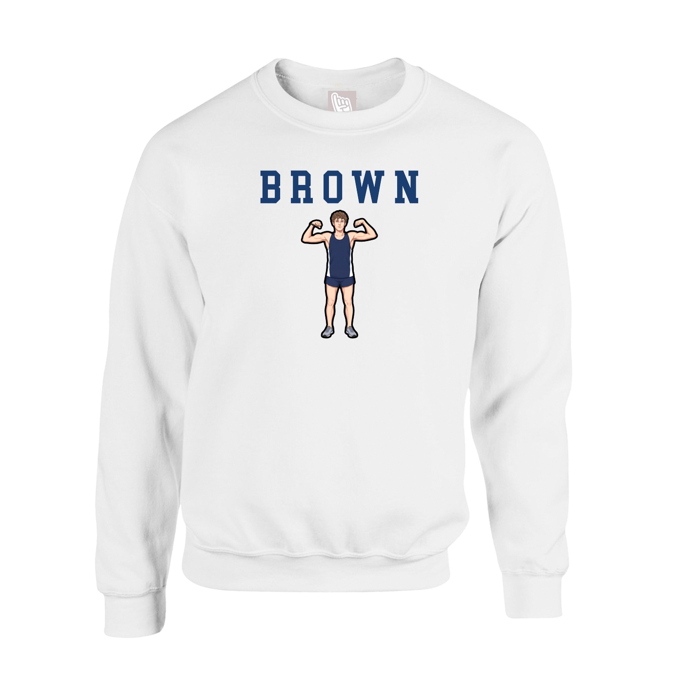 Fleece Crew — Shirsey in White